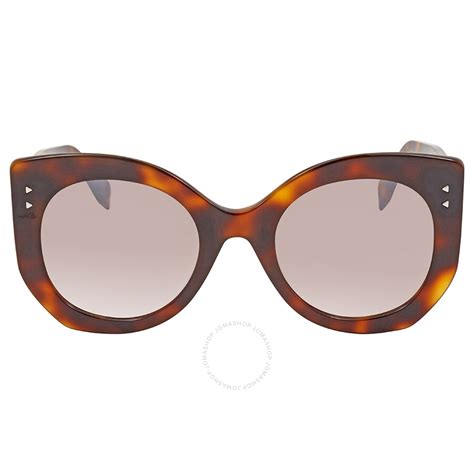 fendi women's cat eye sunglasses|fendi cat eye sunglasses pink.